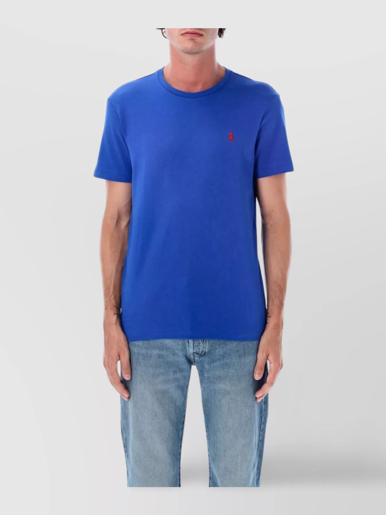 Polo Ralph Lauren - fitted crew neck t-shirt with short sleeves