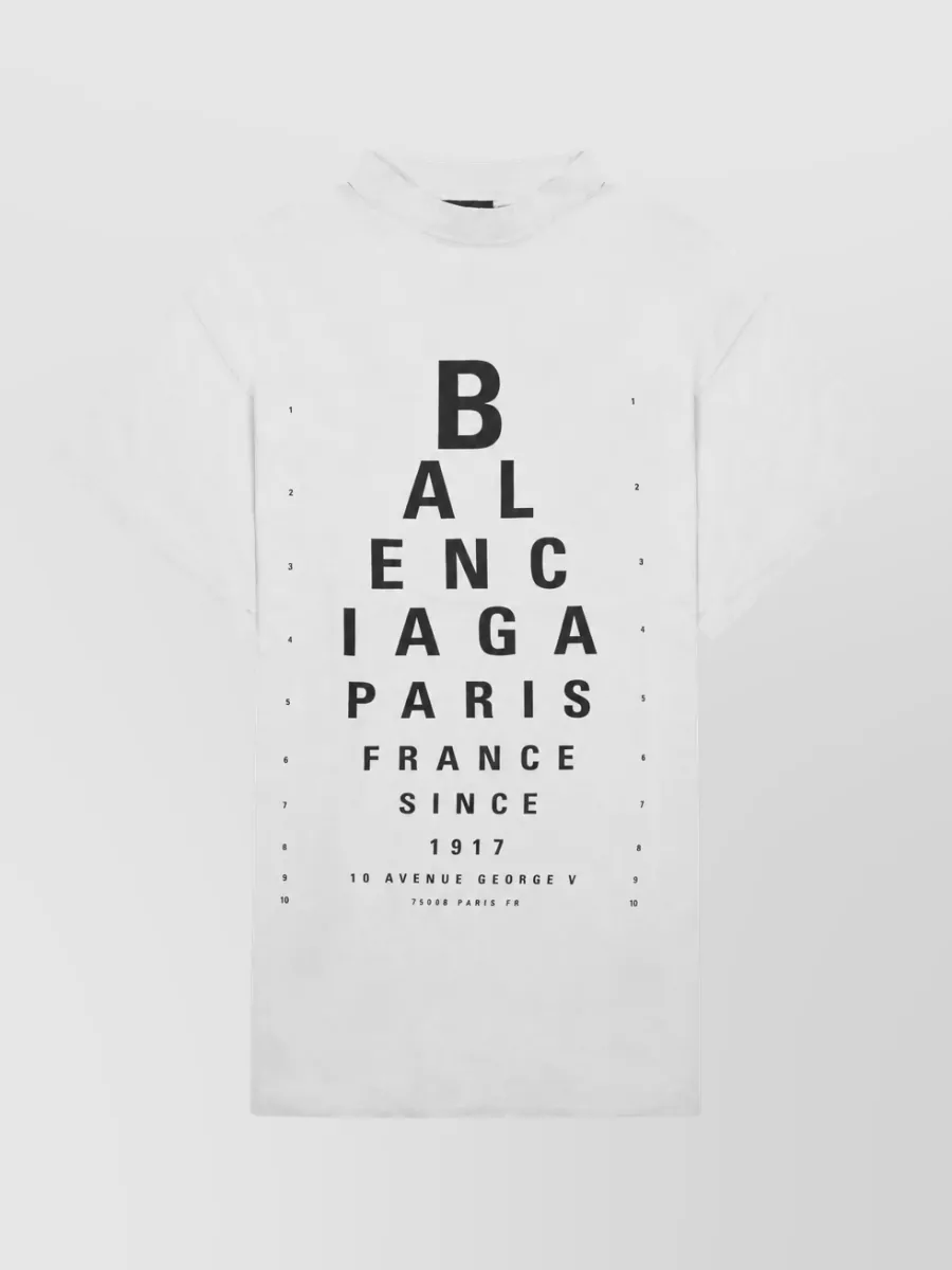 Balenciaga Cotton Printed T-Shirt