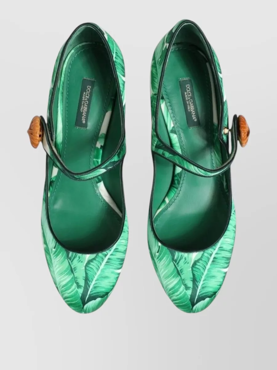 Dolce&Gabbana Silk Mary Jane Pumps