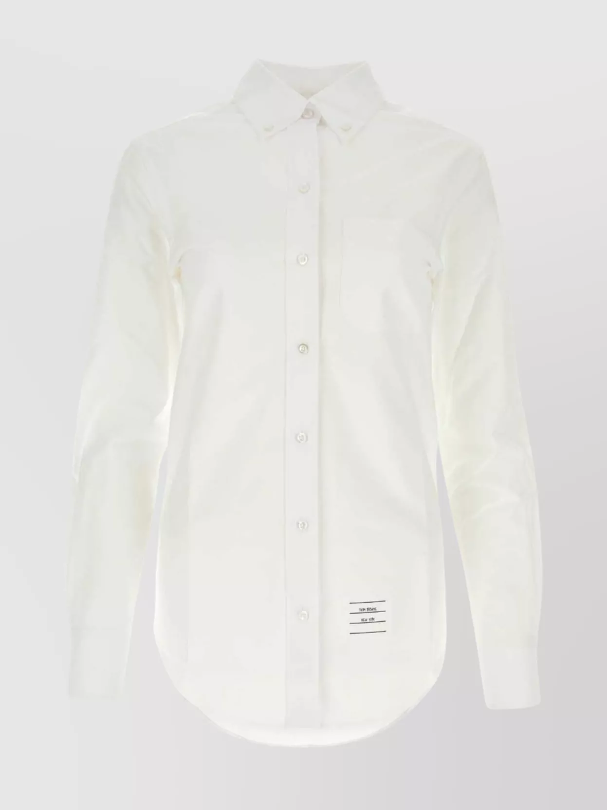 Thom Browne Cotton Shirt With Chest Pocket And Cuffs