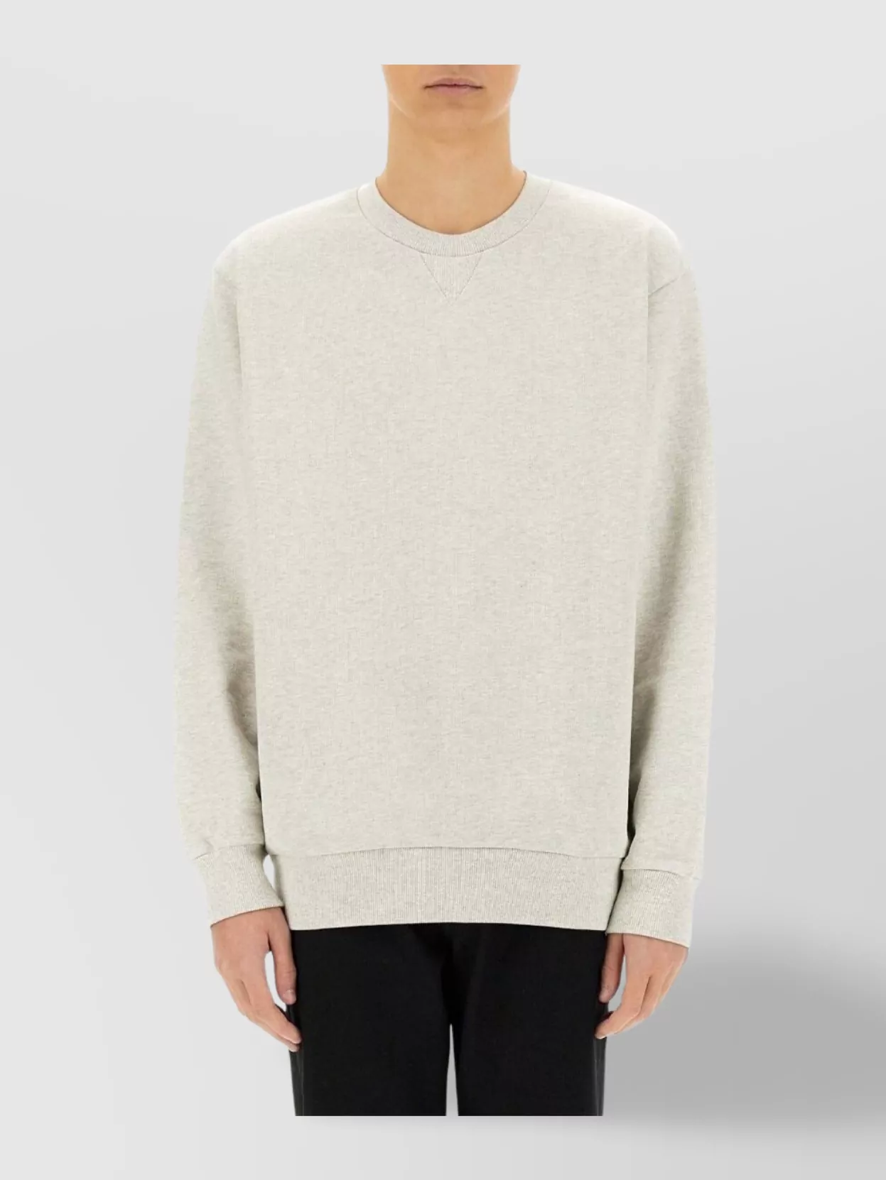 A.p.c. Logo Crew Neck Sweater