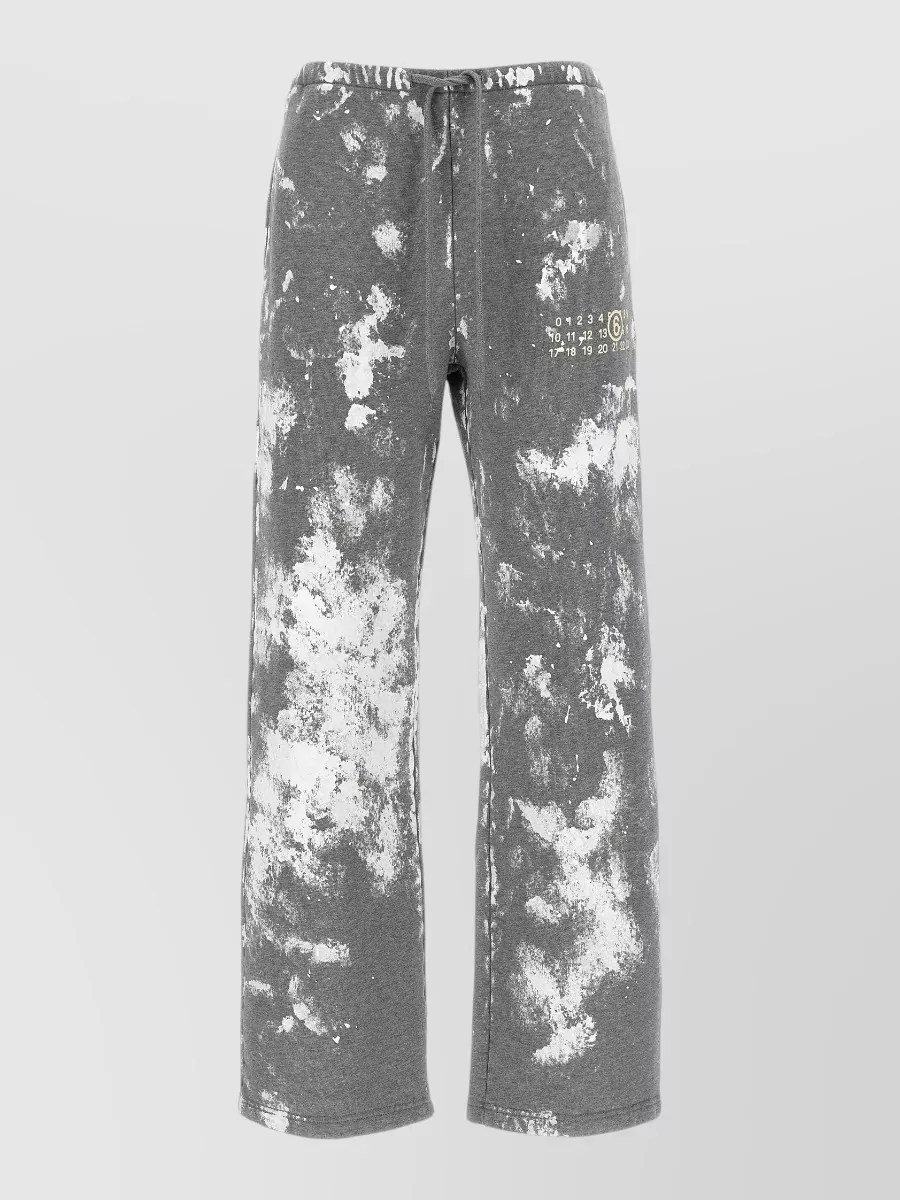Mm6 Maison Margiela cotton straight-leg joggers
