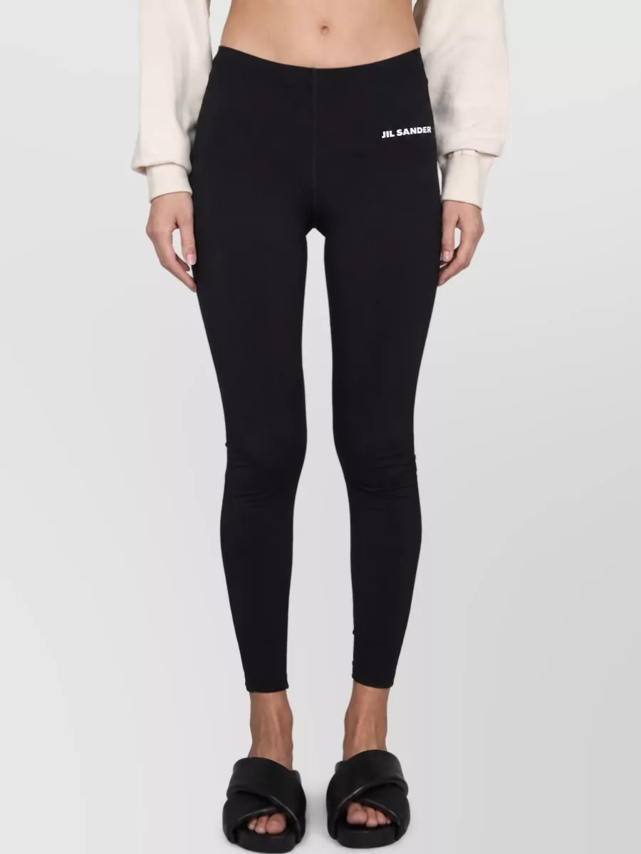 Jil Sander Logo Leggings