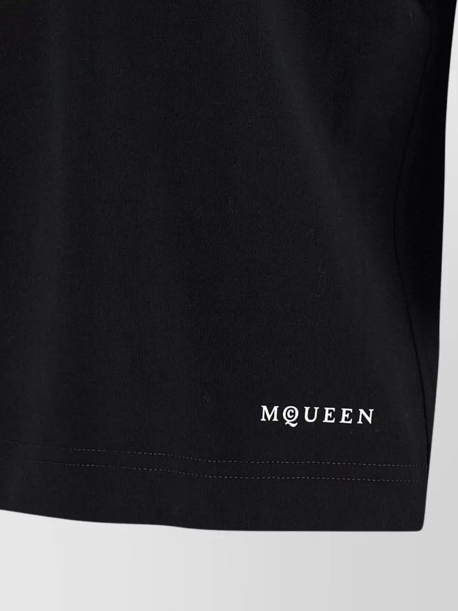 Mc Queen Cotton Printed Short-Sleeve T-Shirt