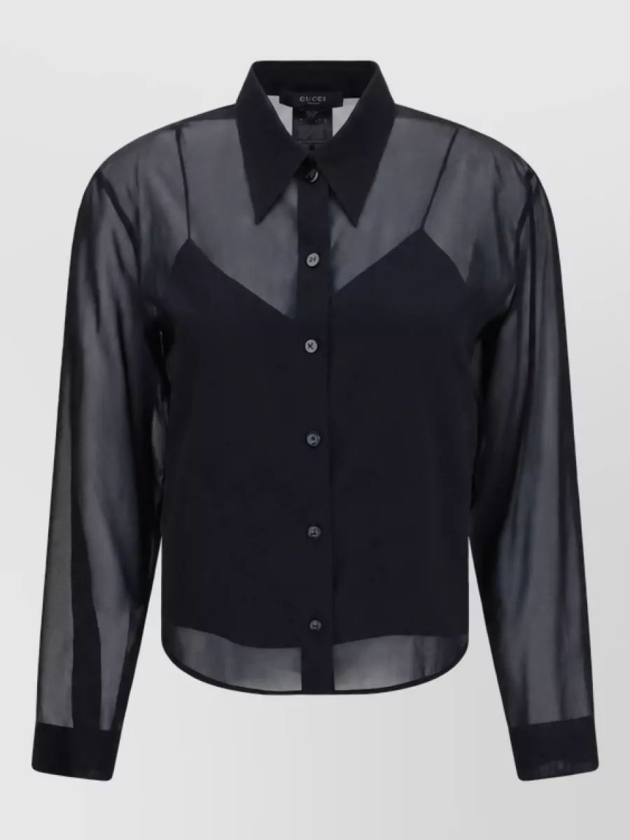 Gucci silk dress shirt