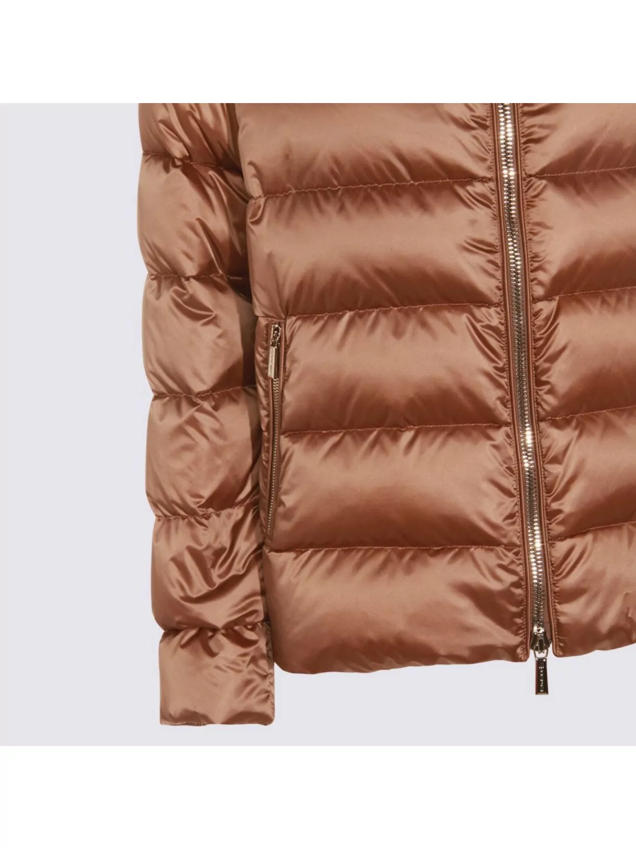 Moorer Insulated Jackets With High Collar And Pockets
