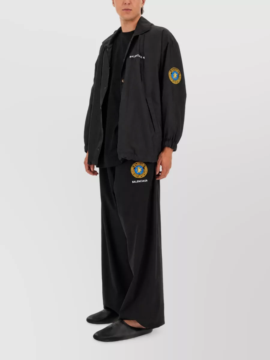 Balenciaga Wide-Leg Track Pants