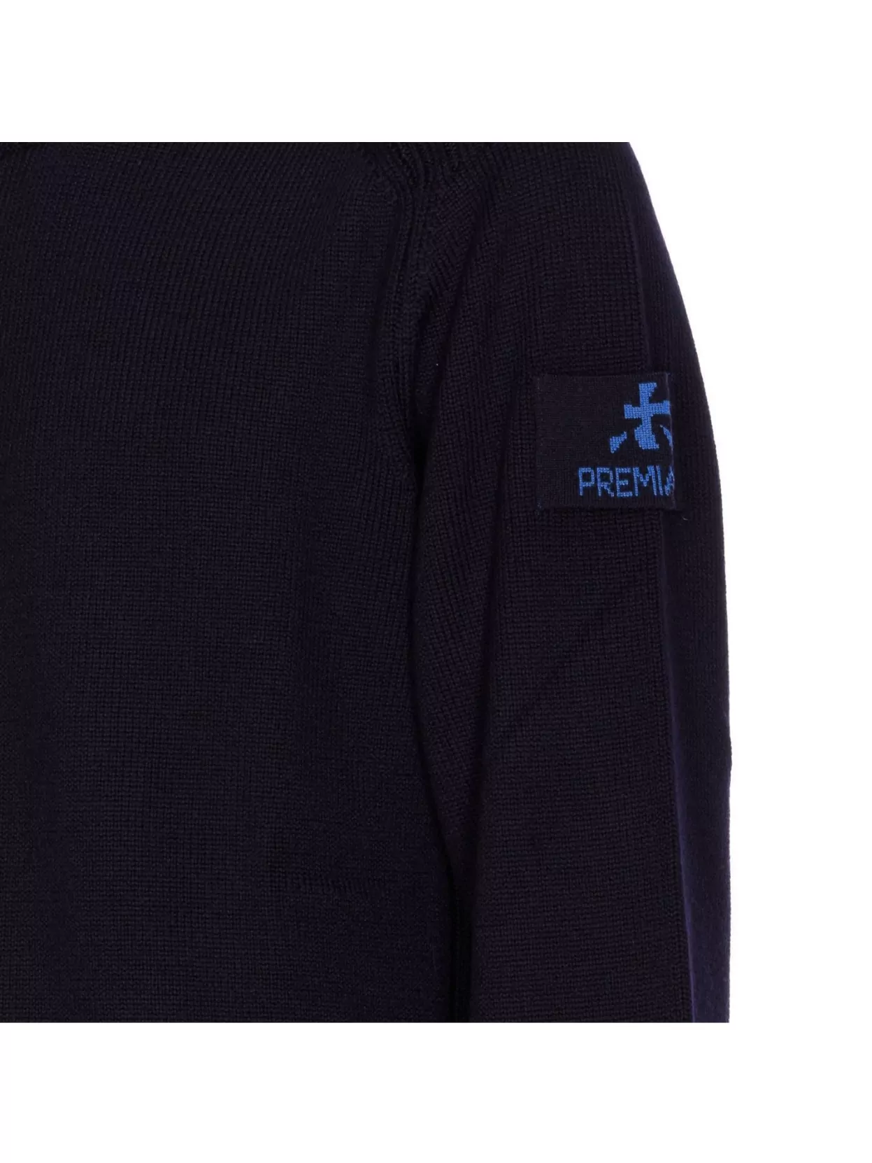 Premiata Crewneck Sweater With Long Sleeves And Ribbed Cuffs