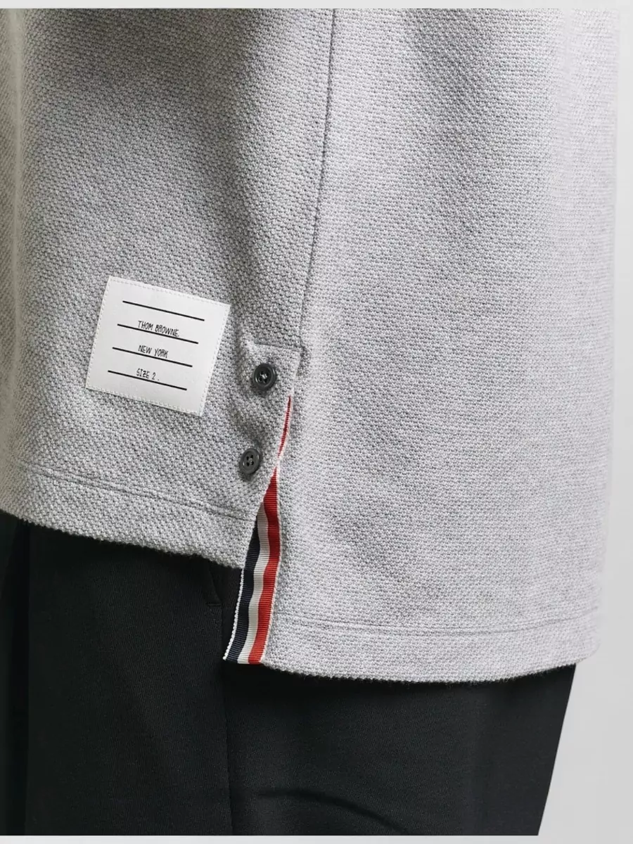 Thom Browne Textured Cotton Short-Sleeve T-Shirt