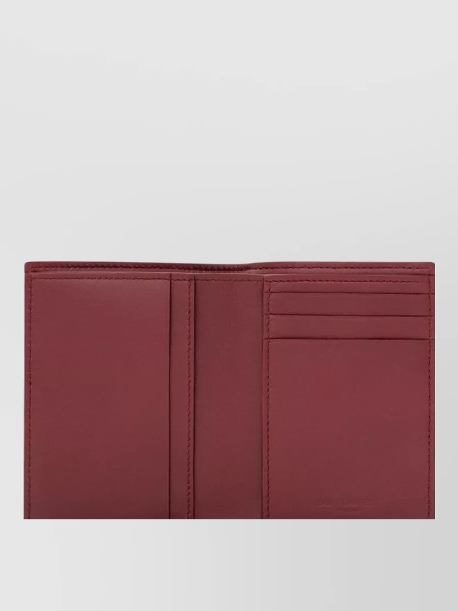 Saint Laurent calf leather two tone wallet