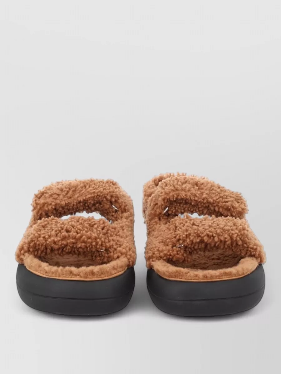 Moon Boot shearling sandals