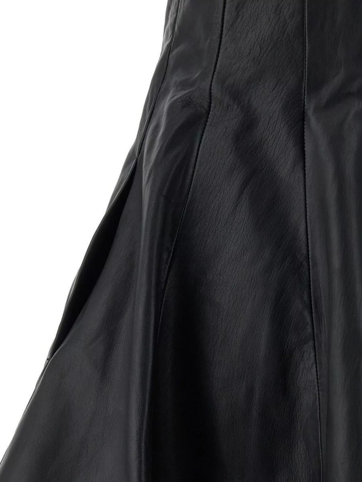 Rotate Birger Christensen Adjustable Strap Flared Hem Skirt