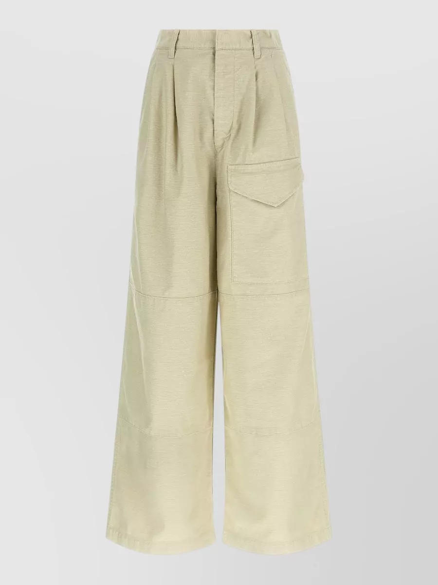 Auralee wide-leg cargo trousers