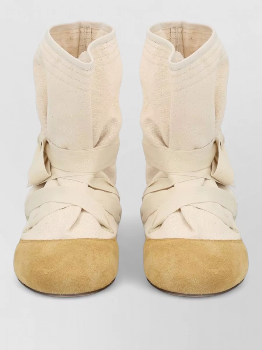 Isabel Marant Cotton Ballerina Shoes