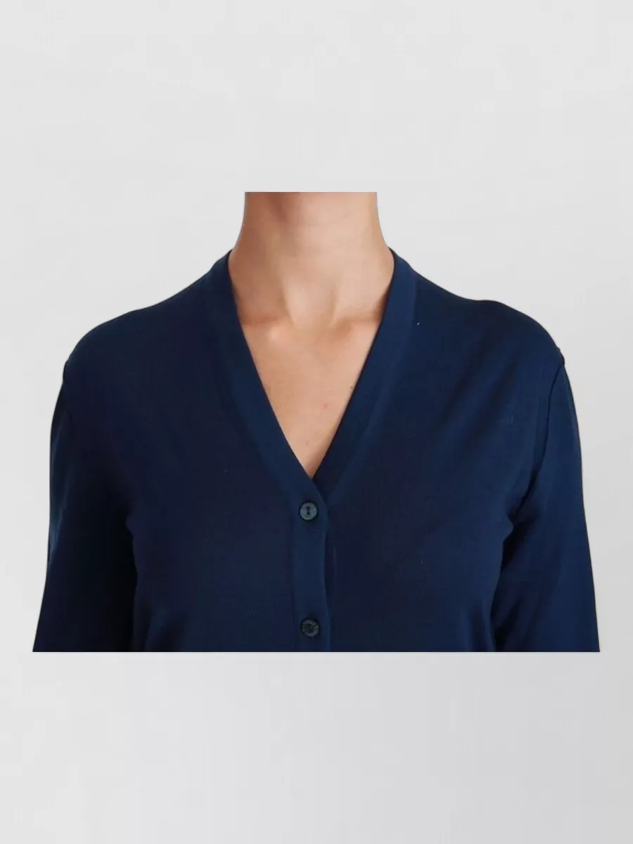 Dolce&Gabbana Virgin Wool V-Neck Cardigan