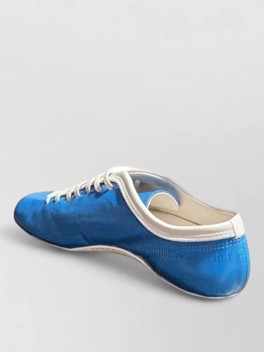Dries Van Noten Leather Low-Top Sneakers