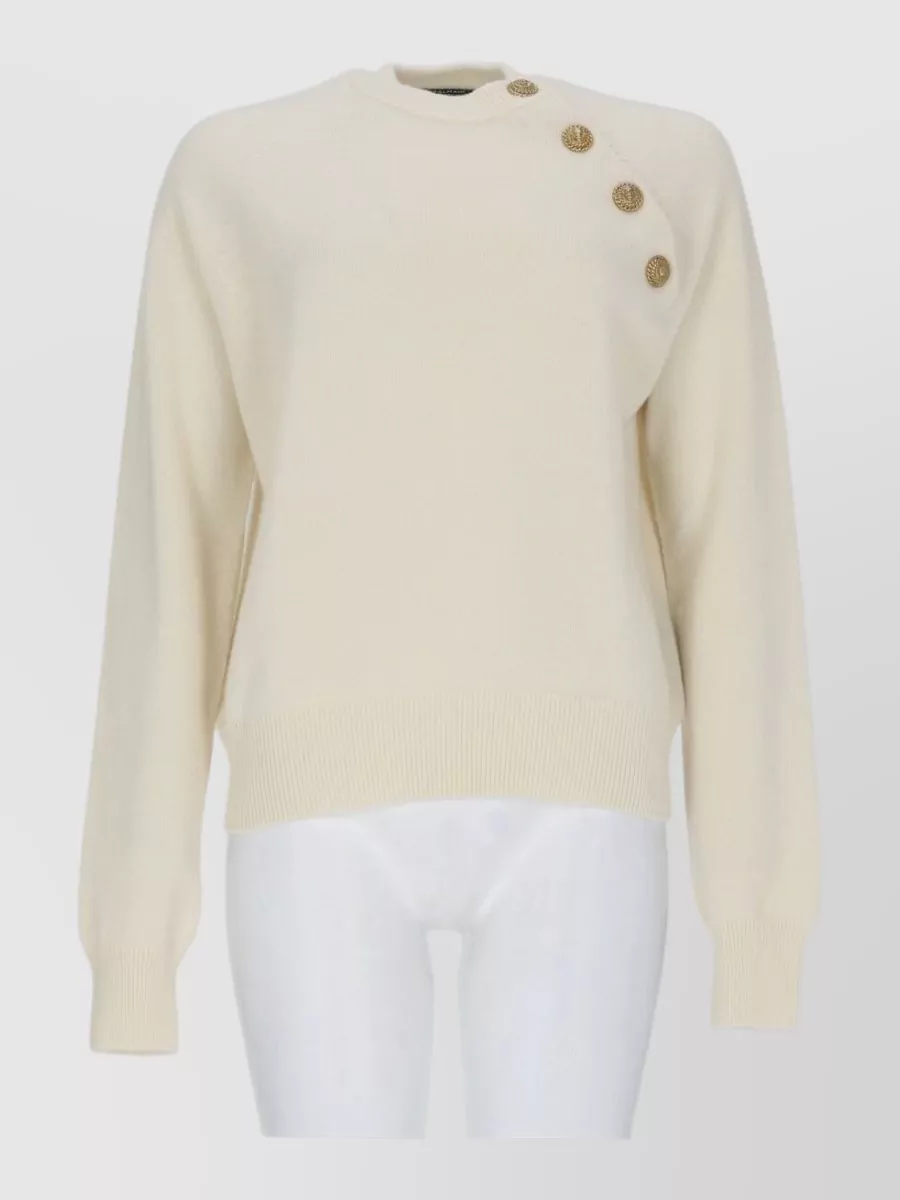 Balmain cashmere crewneck sweater
