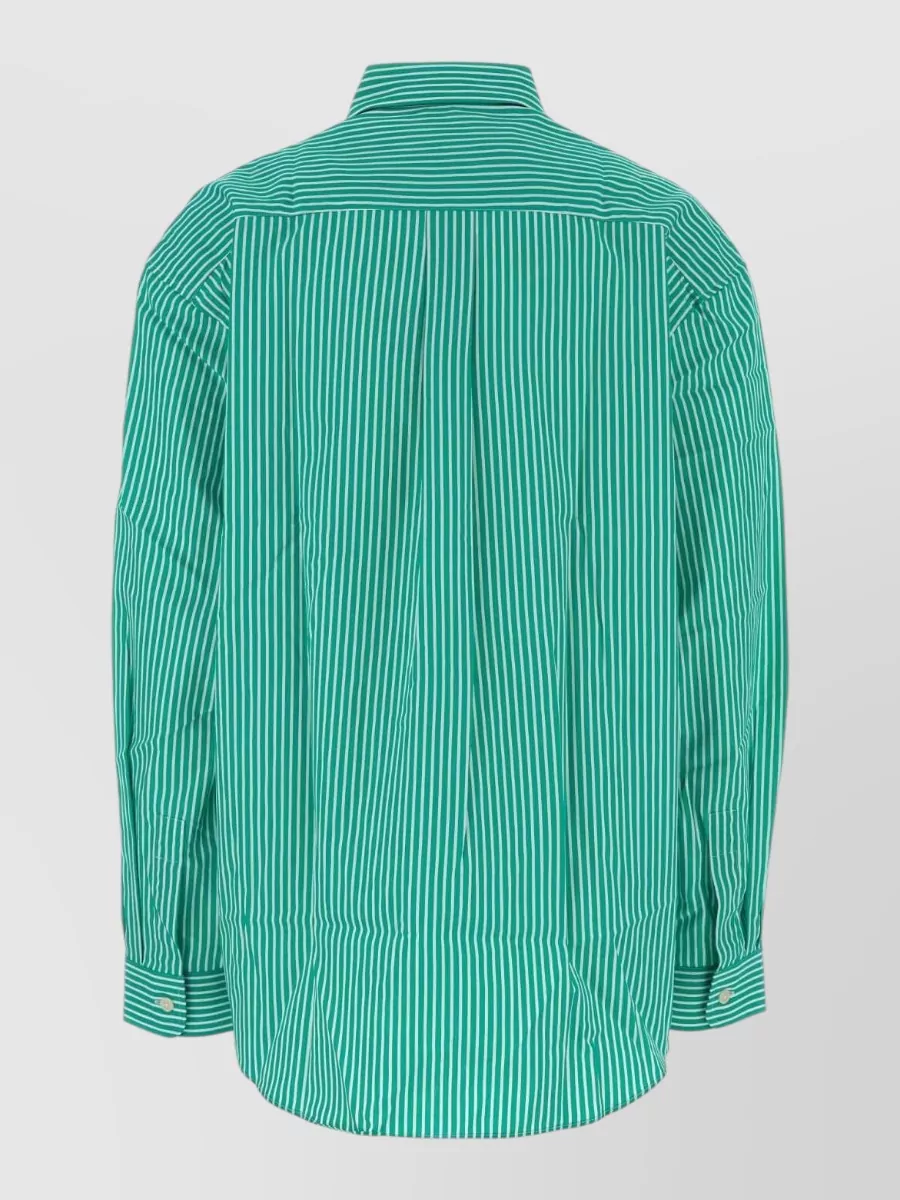 Sporty & Rich Cotton Embroidered Shirt
