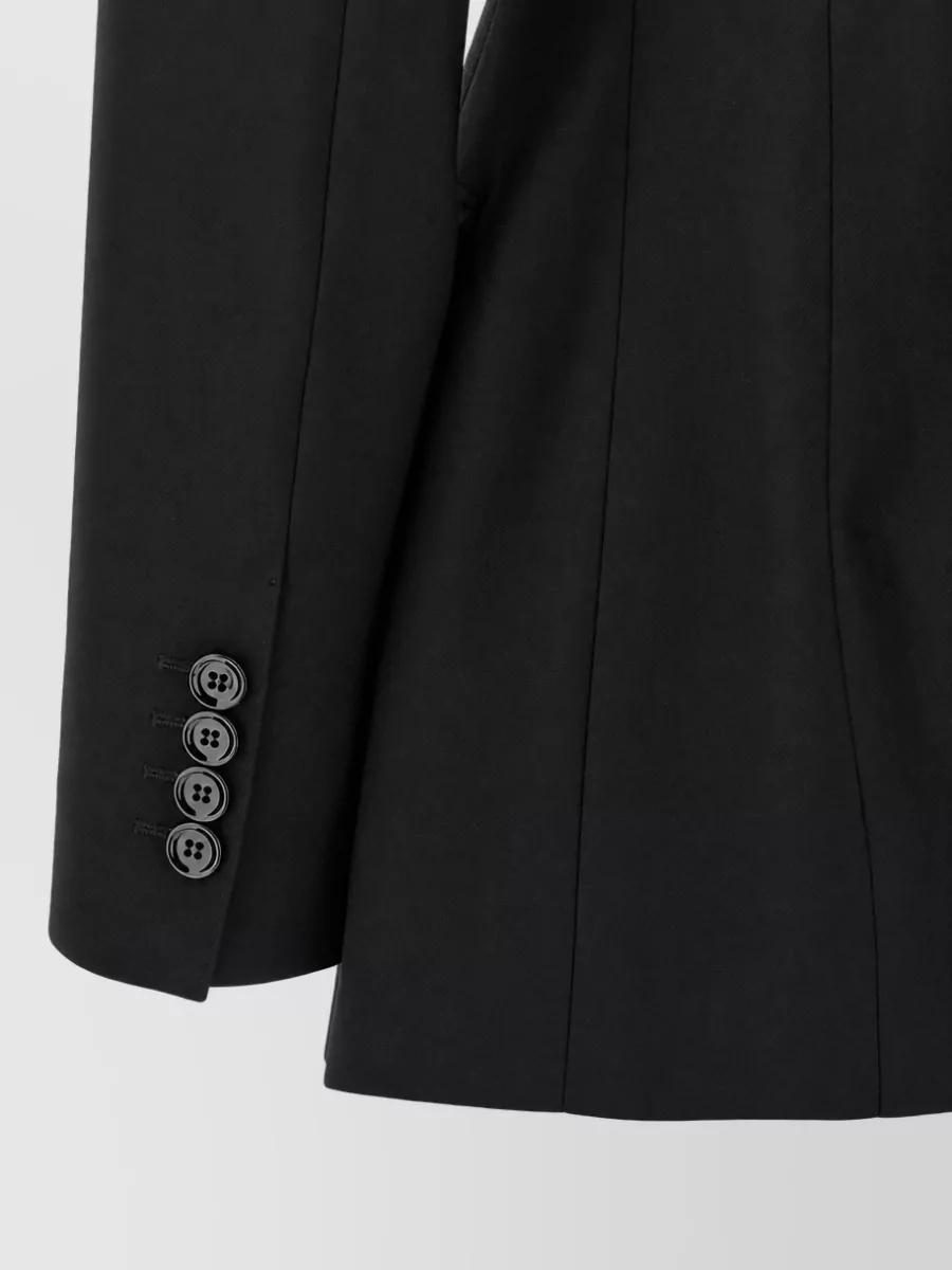 Dolce&Gabbana Single-Breasted Wool Blazer