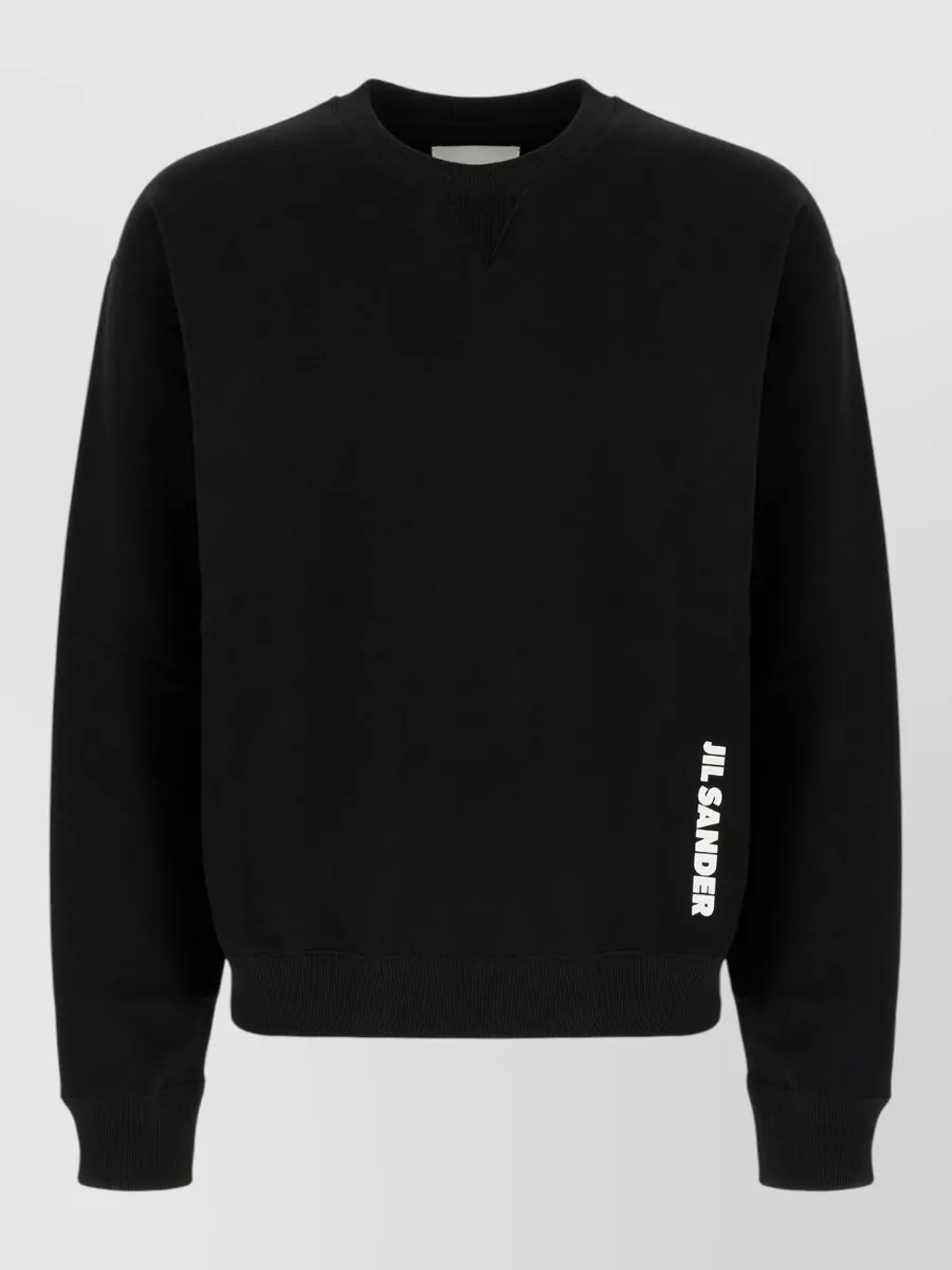 Jil Sander Cotton printed sweatshirt