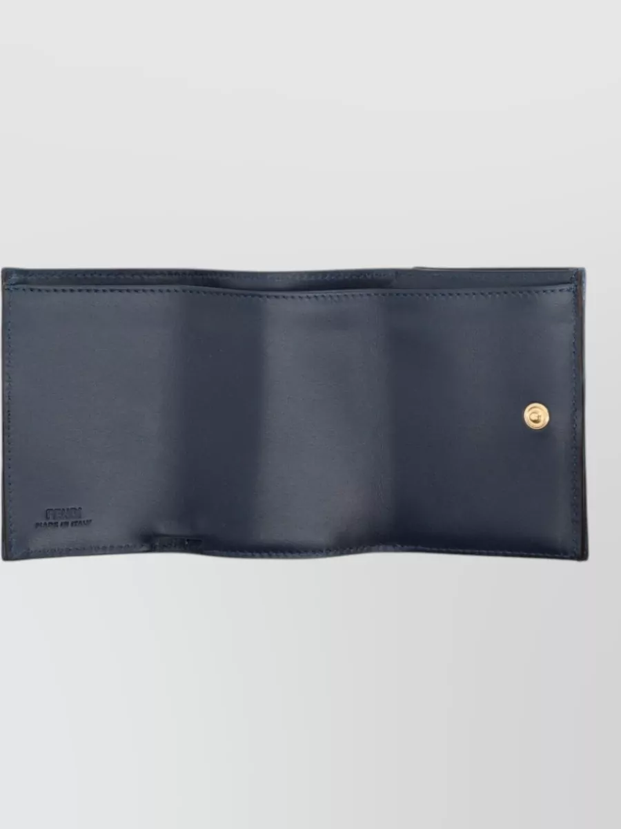 Fendi Jacquard Trifold Wallet