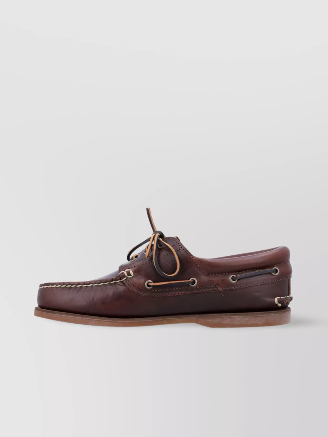 Timberland 3 Eye Leather Boat Shoes