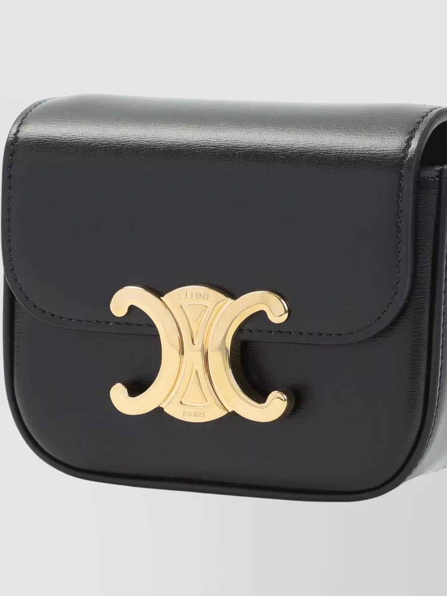 Celine Mini Claude Shoulder Bag With Adjustable Strap