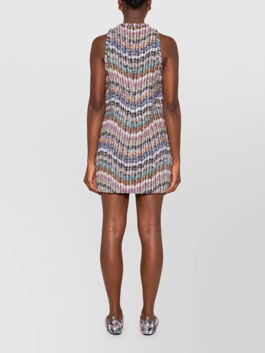 Missoni Geometric-Textured Mini Dress