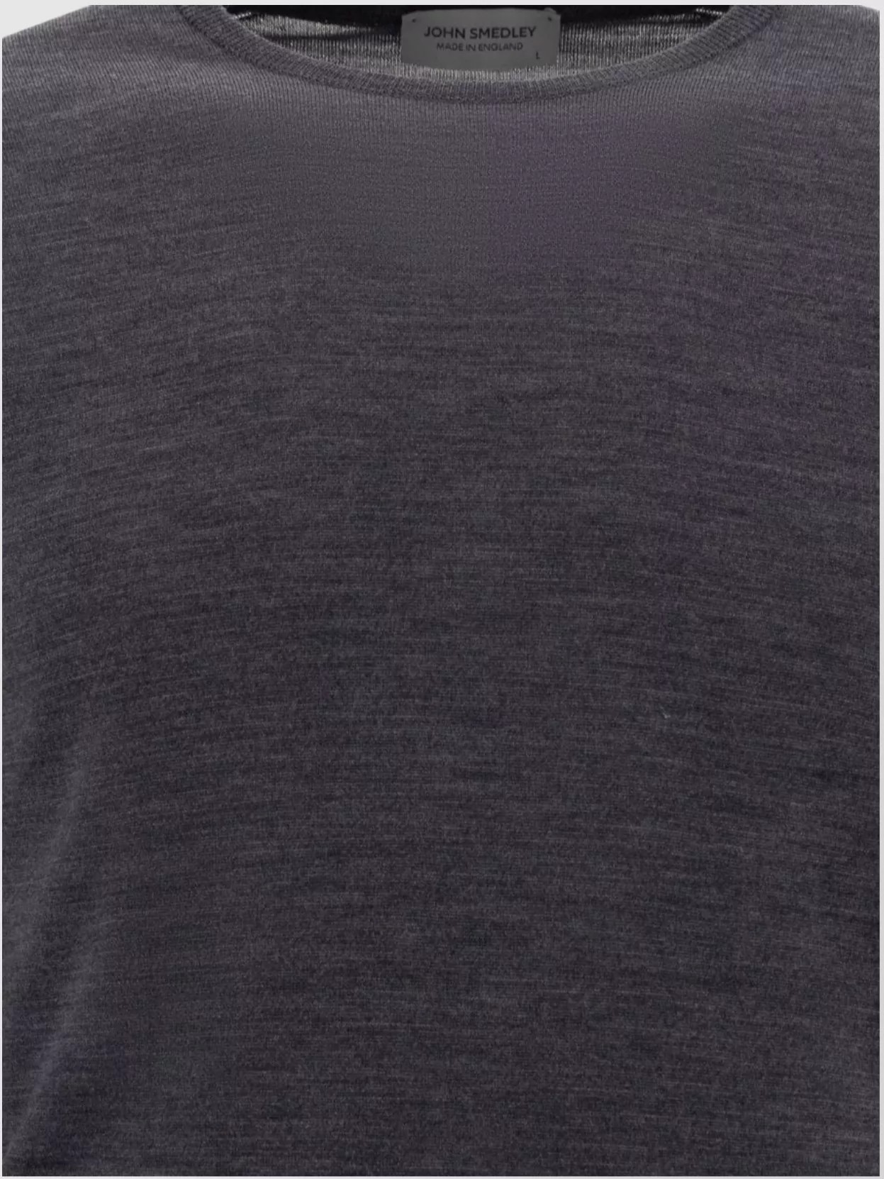 John Smedley Fine Knit Long Sleeve Round Neck Sweater