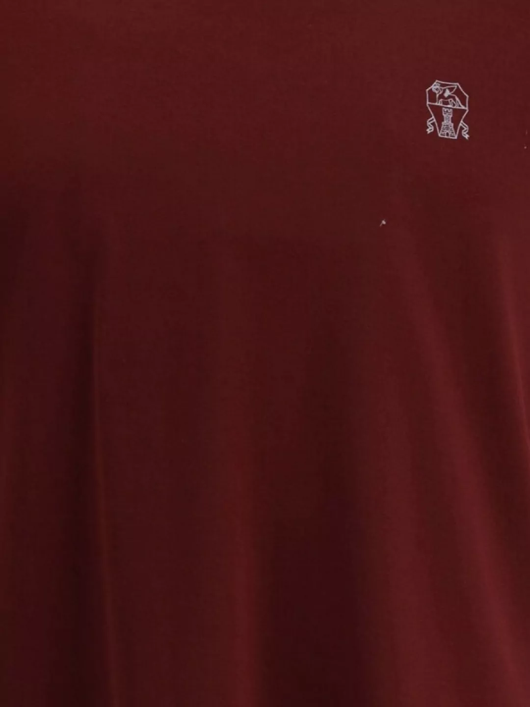 Brunello Cucinelli Refined Logoed Crew Neck T-Shirt