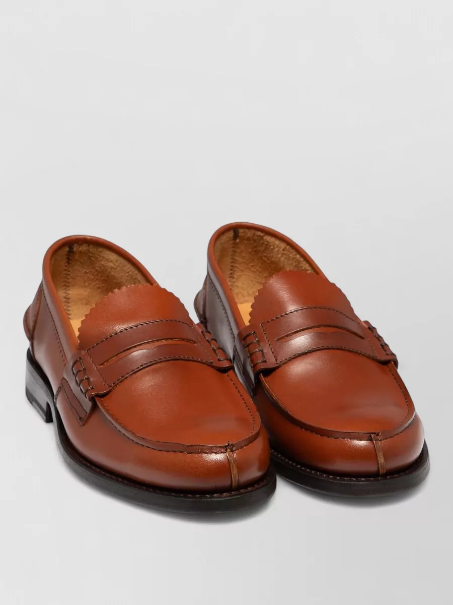 Saxone of scotland leather loafers