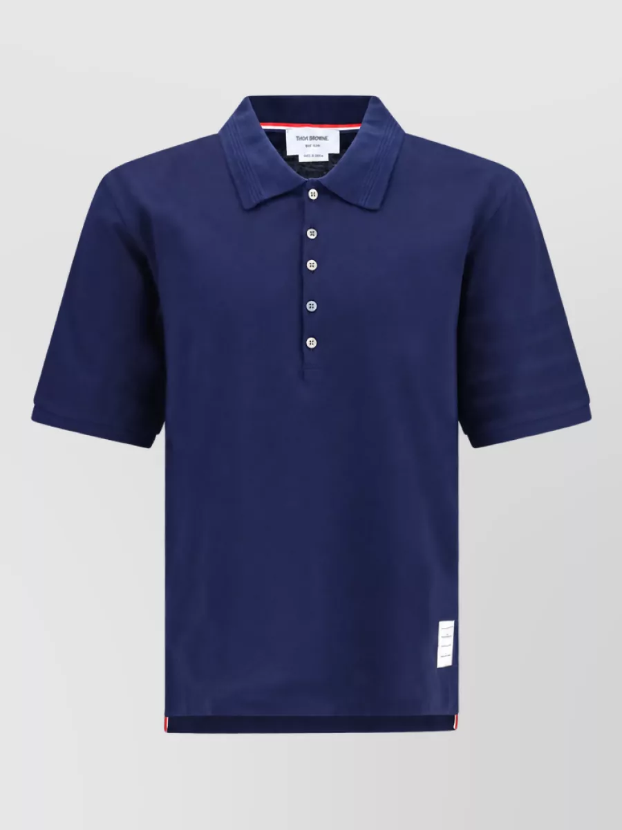 Thom Browne Cotton Polo Shirt
