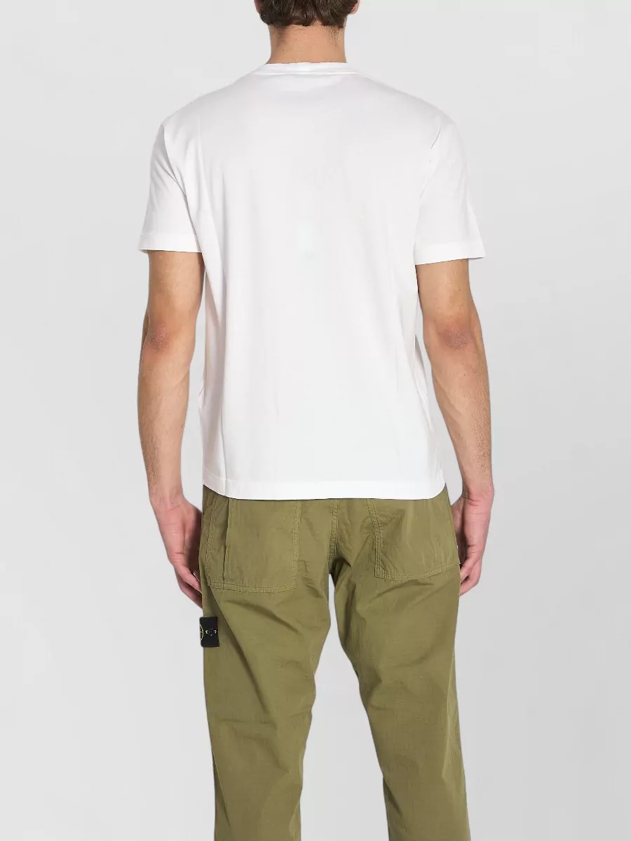Stone Island Cotton Crew Neck Regular Fit T-Shirt