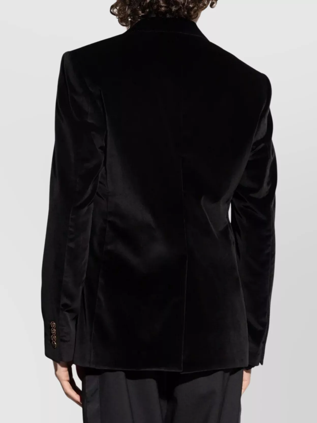 Dolce&Gabbana Velvet Blazer Notched Lapels