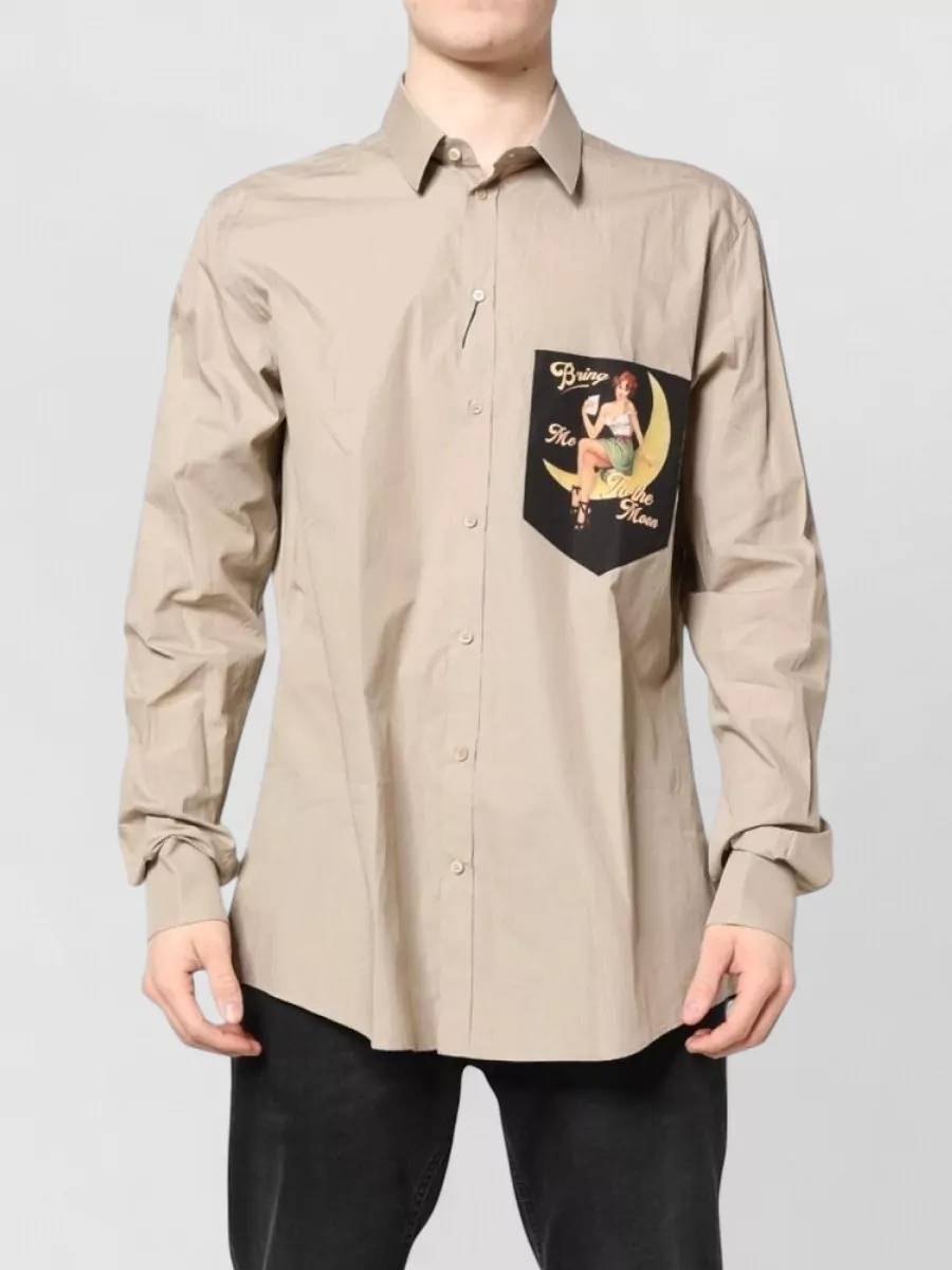 Dolce&Gabbana cotton printed casual shirt
