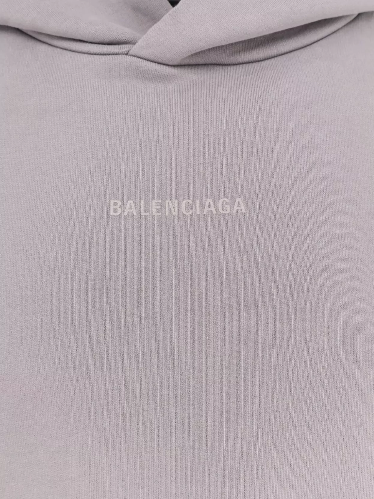 Balenciaga Logo Printed Cotton Sweatshirt