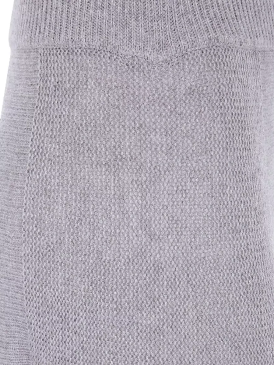 Emporio Armani Fine-Knit Virgin Wool Cashmere Maxi Skirt