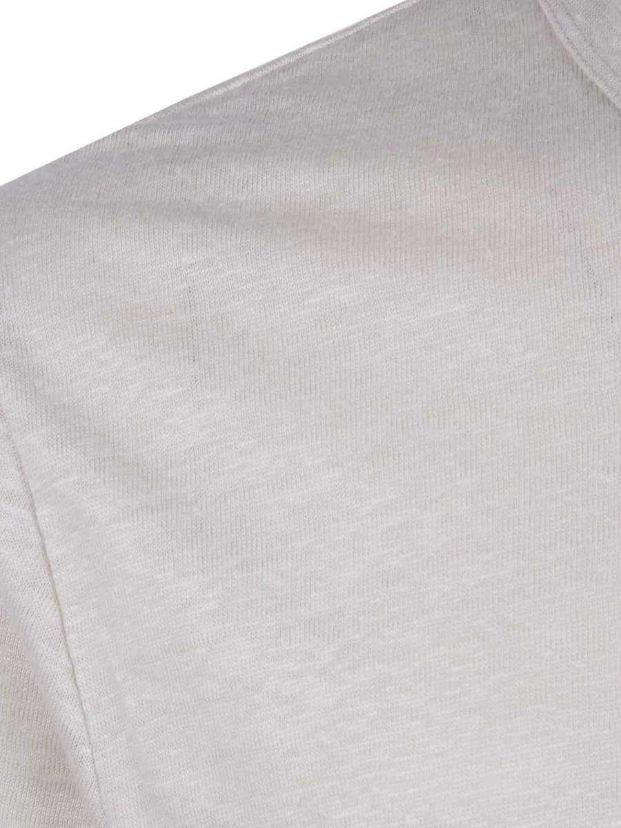 Mc2 Saint Barth Linen Roundneck T-Shirt