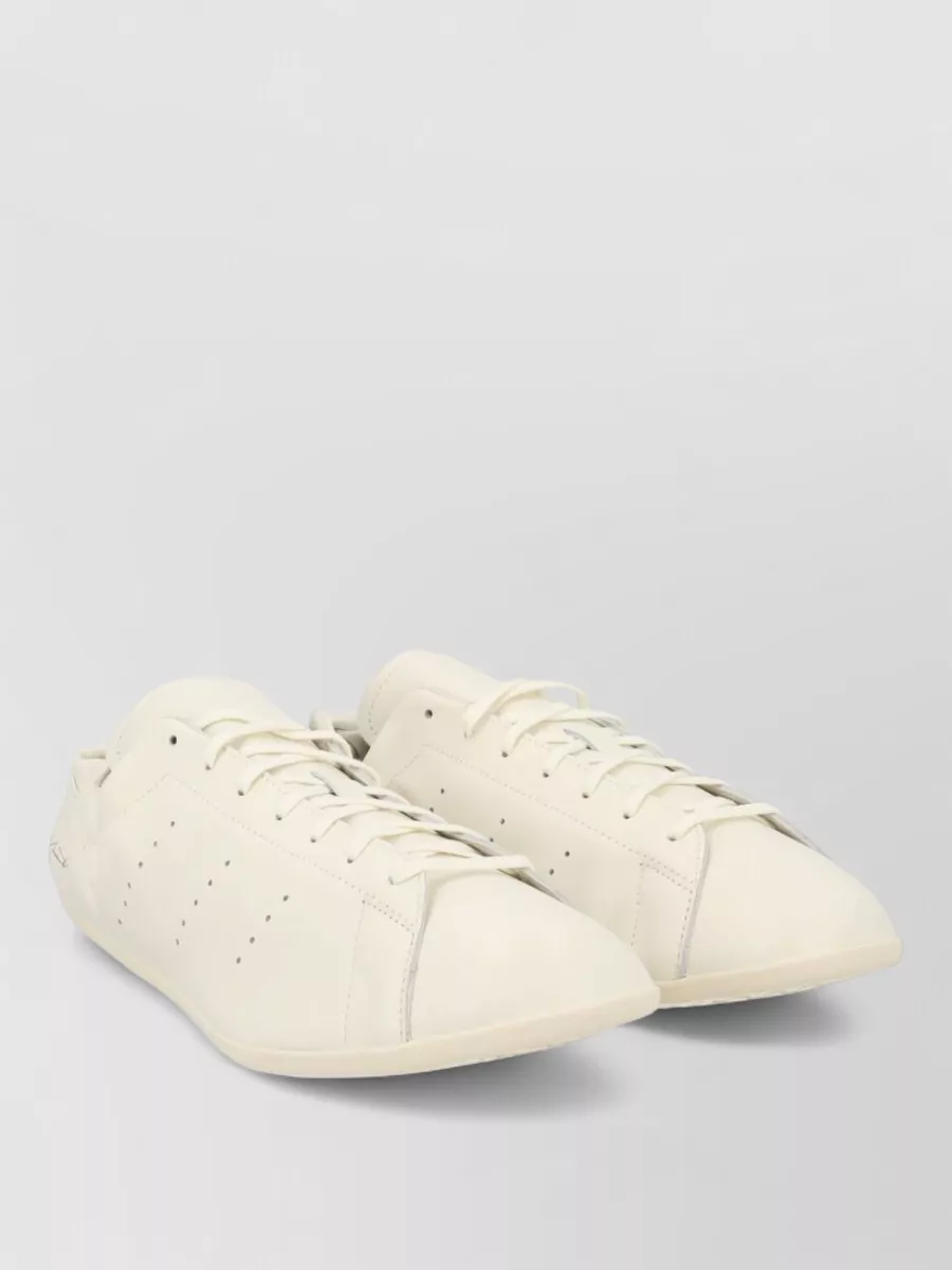 Y-3 Leather Stan Smith Lo Pro Lace-Up Sneakers
