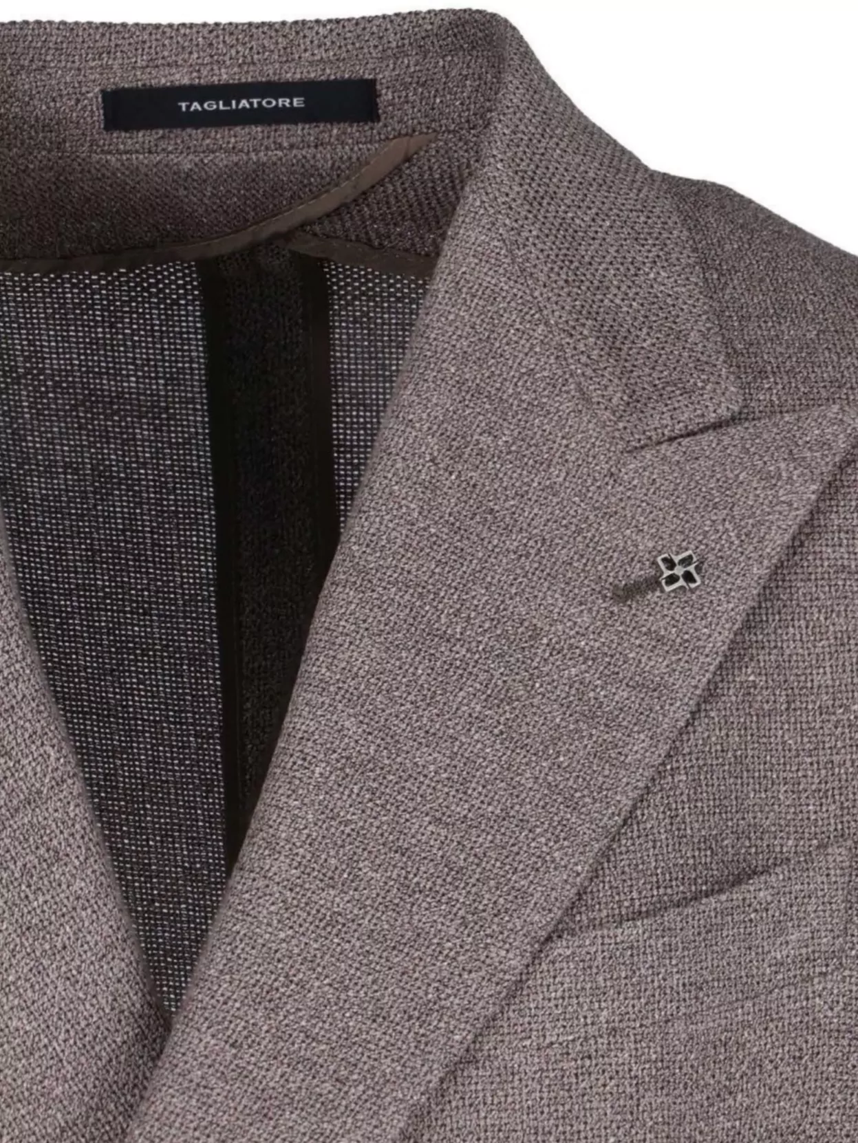 Tagliatore Structured Double-Breasted Blazer With Notch Lapel