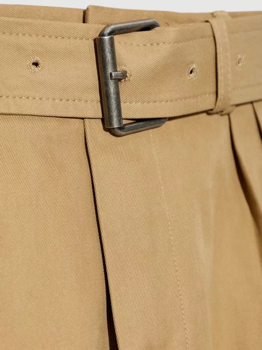Dries Van Noten Cotton Wide-Leg Trousers