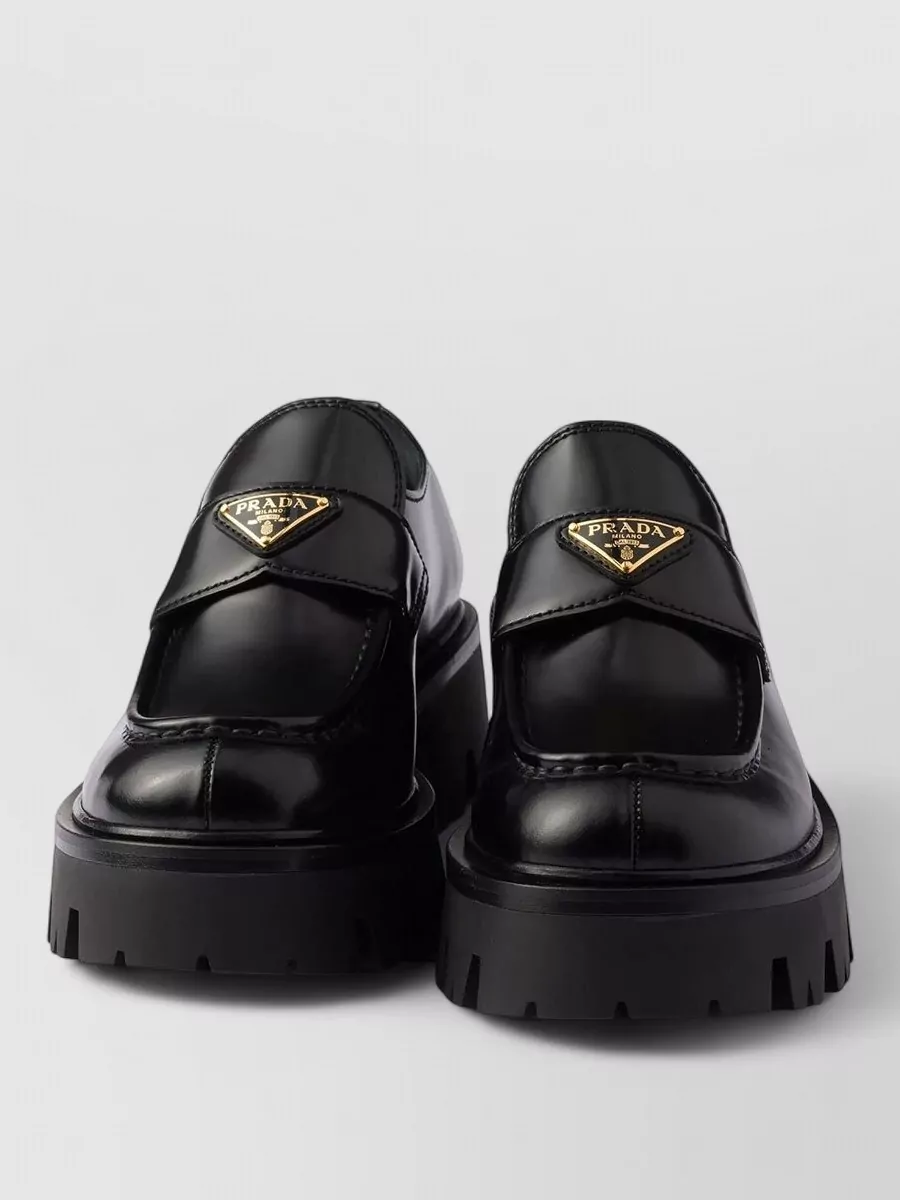 Prada Leather Loafers