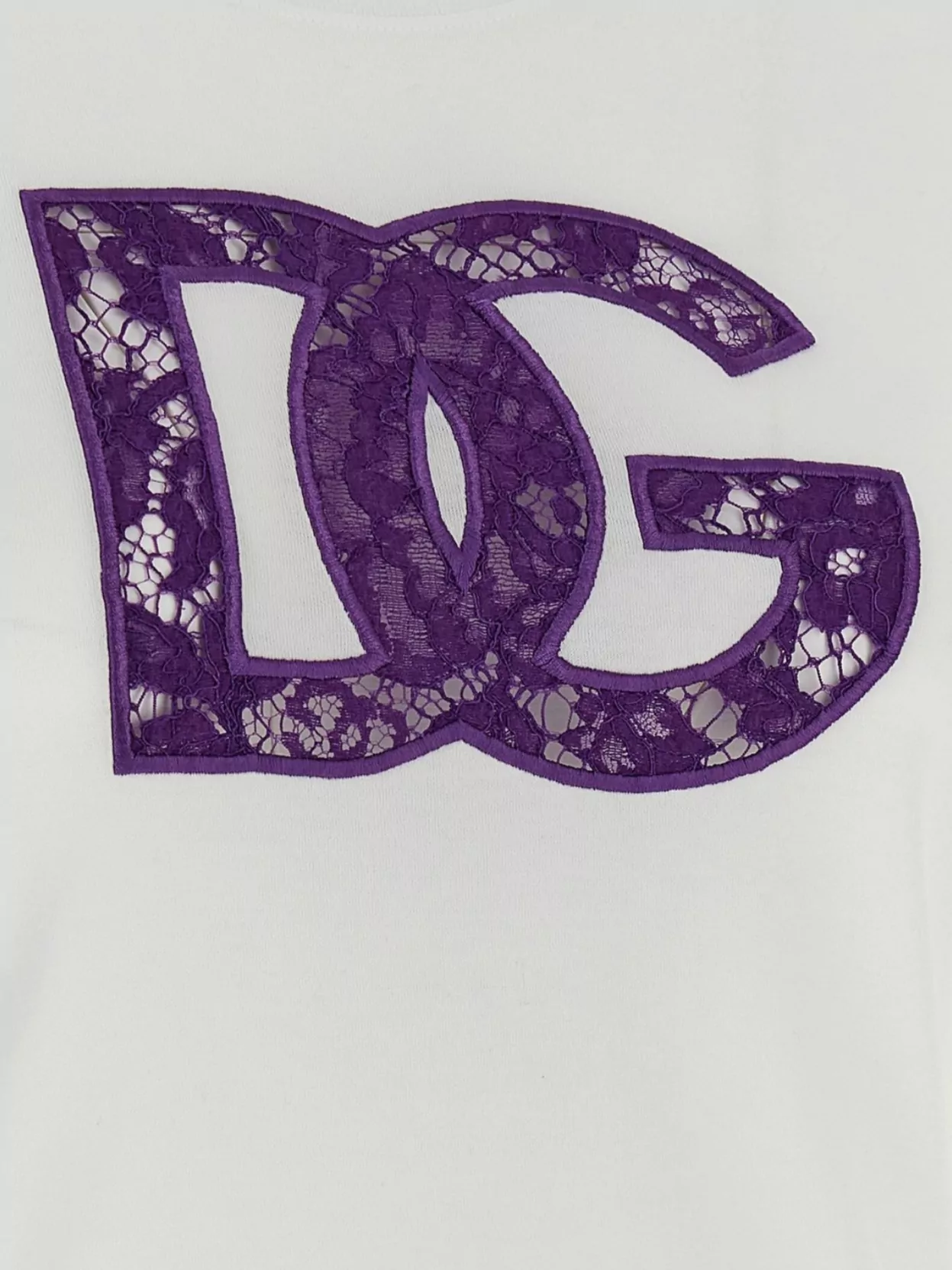 Dolce & Gabbana Cotton Crewneck T-shirt In White