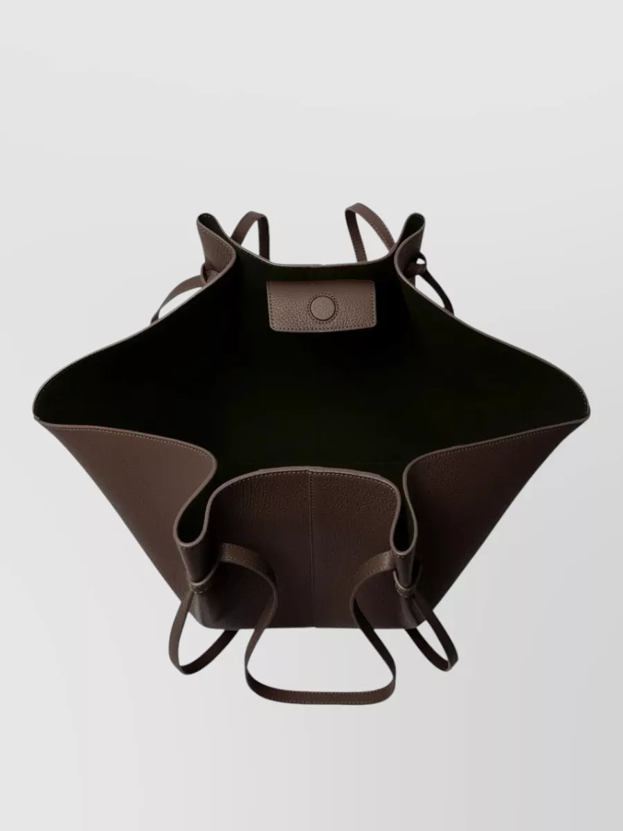 Yuzefi Mochi Large Leather Tote Bag