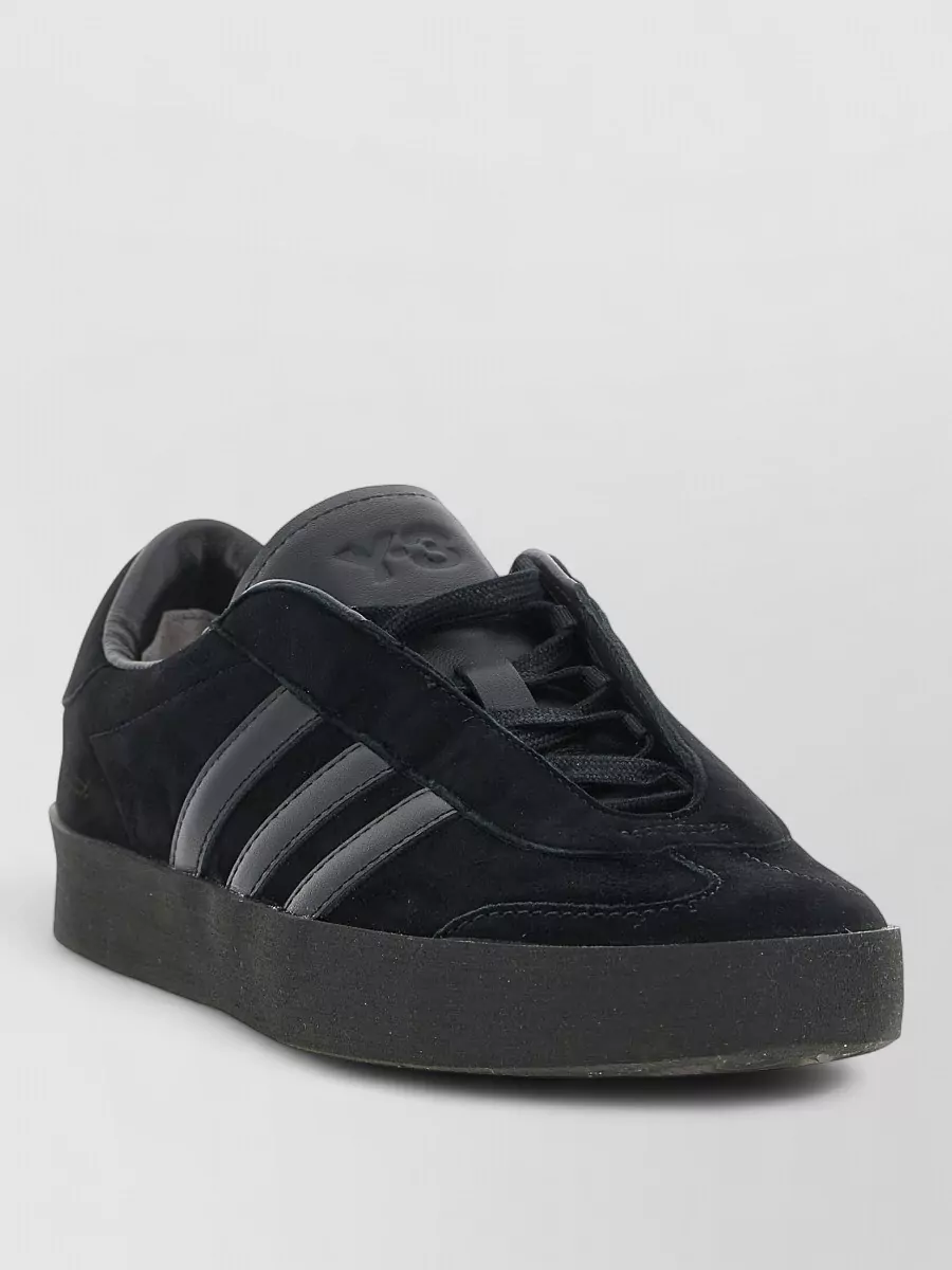 Y-3 leather gazelle low-top sneakers