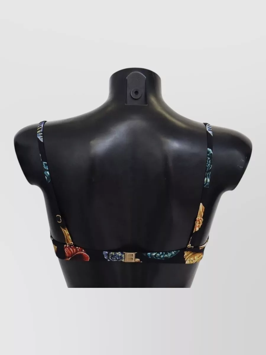 Dolce&Gabbana Seashell Print Bikini Top