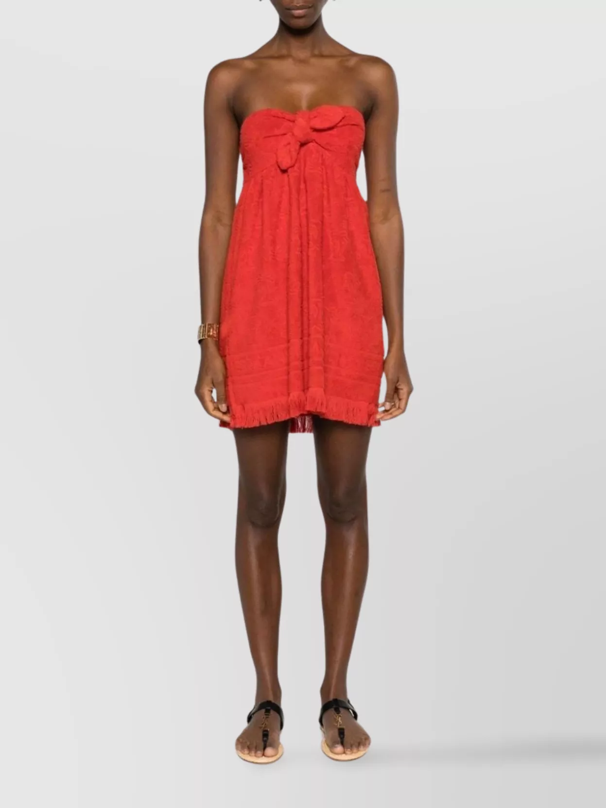 Zimmermann Logo Toweling Mini Dress