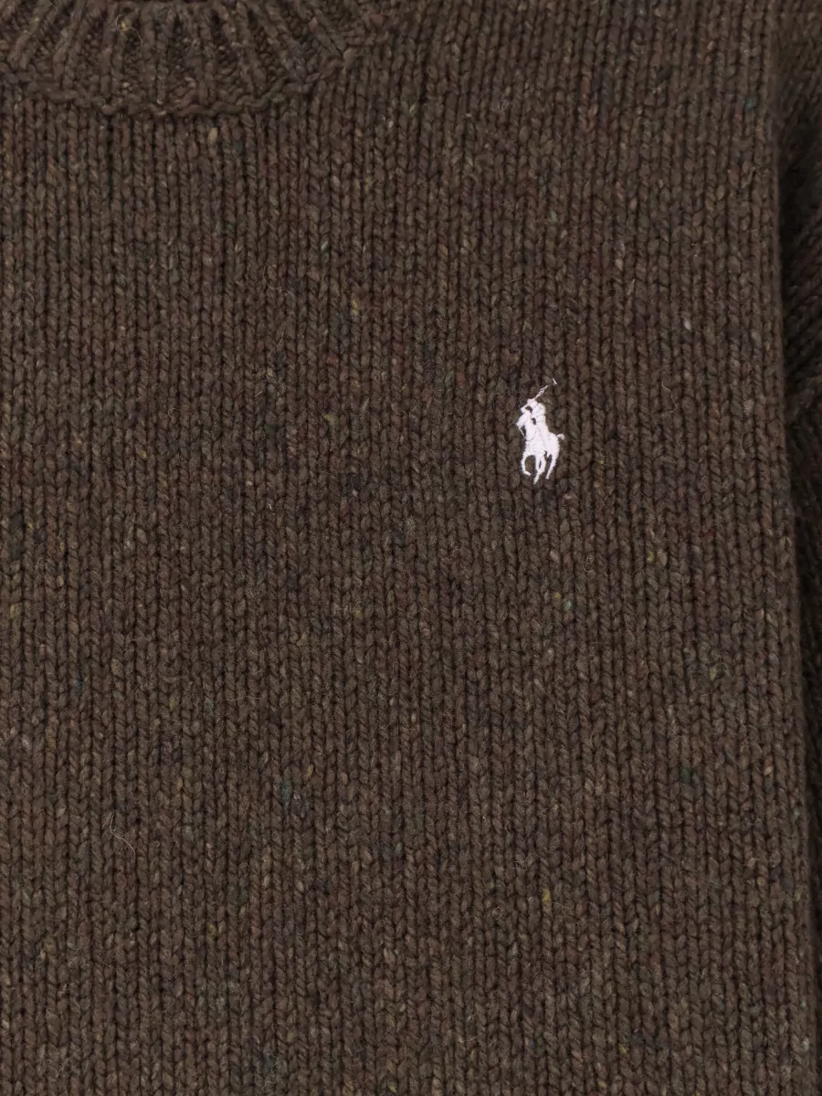 Polo Ralph Lauren Ribbed Mélange Knit Sweater