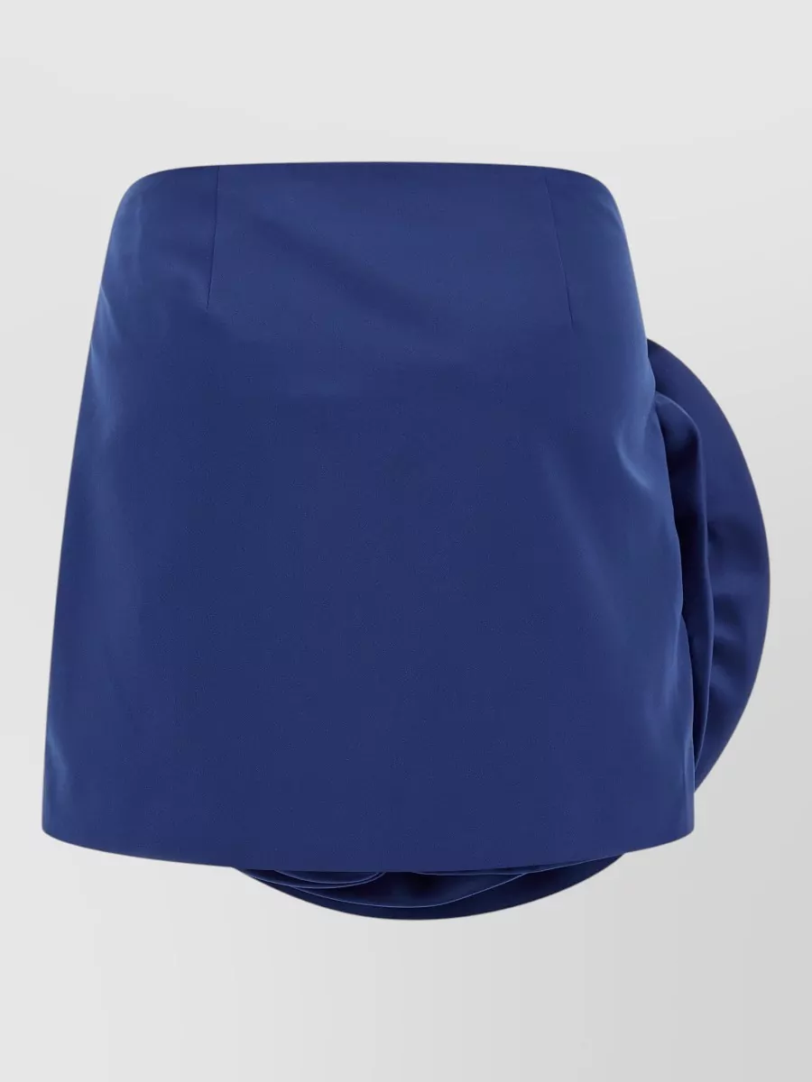 Rotate Birger Christensen satin mini fitted skirt