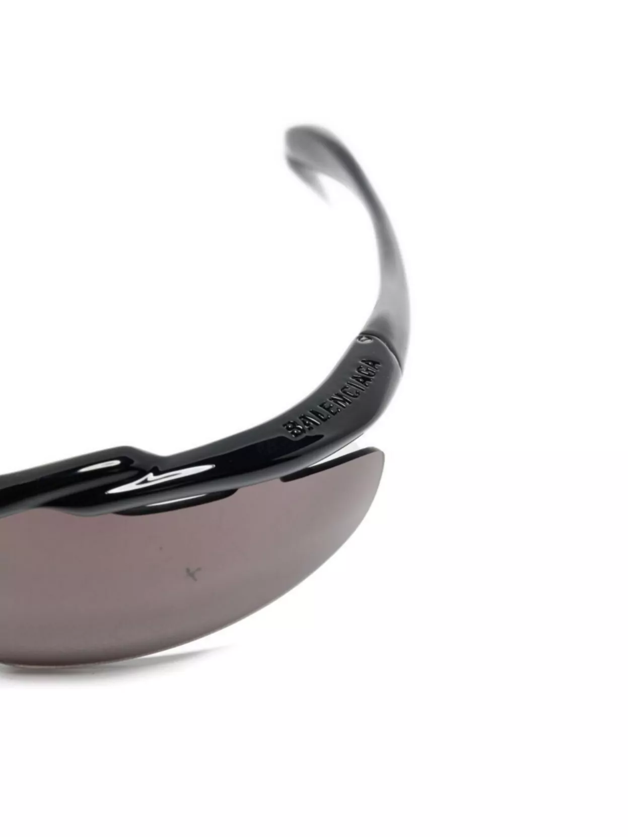 Balenciaga Turbo D-Frame Wraparound Sunglasses